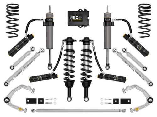 Icon Vehicle Dynamics - ICON Vehicle Dynamics 23-24 SEQUOIA 3-4.5" STAGE 12 SUSPENSION SYSTEM BILLET - K53242