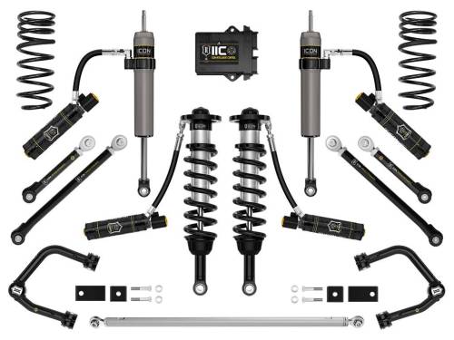 Icon Vehicle Dynamics - ICON Vehicle Dynamics 23-24 SEQUOIA 3-4.5" STAGE 12 SUSPENSION SYSTEM TUBULAR - K53242T