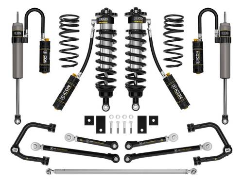 Icon Vehicle Dynamics - ICON Vehicle Dynamics 23-24 SEQUOIA 3-4.25" STAGE 1 3.0 SUSPENSION SYSTEM TUBULAR - K53251T