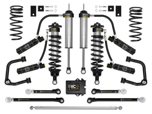 Icon Vehicle Dynamics - ICON Vehicle Dynamics 23-24 SEQUOIA 3-4.25" STAGE 4 3.0 SUSPENSION SYSTEM TUBULAR - K53254T