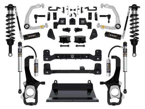 Icon Vehicle Dynamics - ICON Vehicle Dynamics 22-23 TOYOTA TUNDRA 6" STAGE 3 SUSPENSION SYSTEM BILLET UCA - K53273