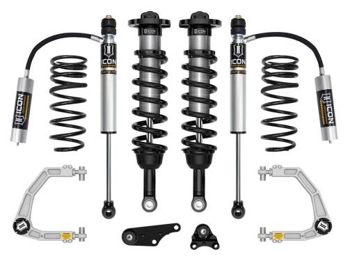 Icon Vehicle Dynamics - ICON Vehicle Dynamics 24 TACOMA 1.25-3" STAGE 3 SUSPENSION SYSTEM BILLET WITH TRIPLE RATE SPRING - K53293S