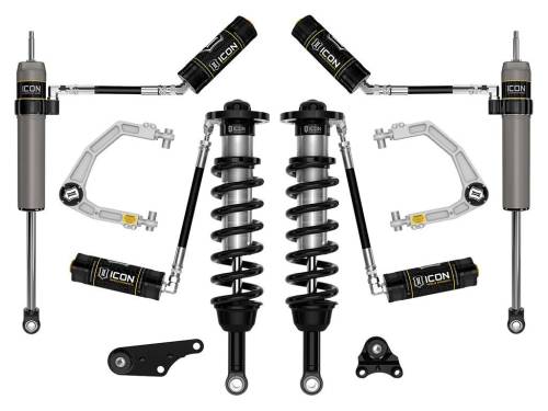 Icon Vehicle Dynamics - ICON Vehicle Dynamics 24 TACOMA 1.25-3" STAGE 4 SUSPENSION SYSTEM BILLET - K53294