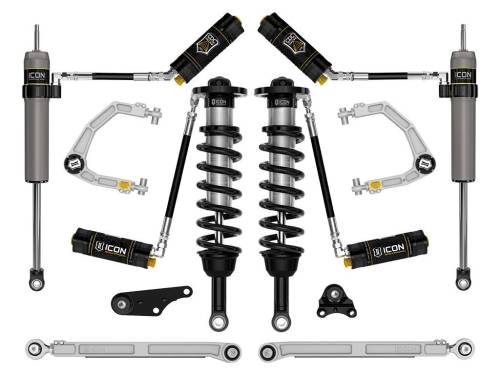 Icon Vehicle Dynamics - ICON Vehicle Dynamics 24 TACOMA 1.25-3" STAGE 8 SUSPENSION SYSTEM BILLET - K53298