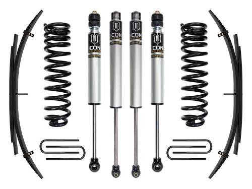 Icon Vehicle Dynamics - ICON Vehicle Dynamics 17-19 FORD F250/F350 2.5" STAGE 1 SUSPENSION SYSTEM W EXPANSION PACK - K62511L