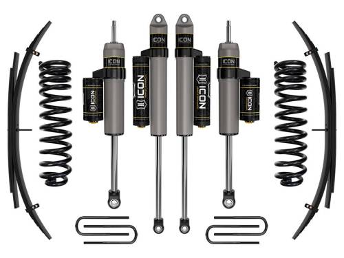 Icon Vehicle Dynamics - ICON Vehicle Dynamics 17-19 FORD F250/F350 2.5" STAGE 2 SUSPENSION SYSTEM W EXPANSION PACK - K62512L