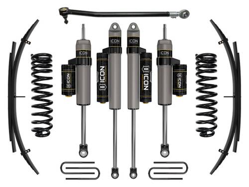 Icon Vehicle Dynamics - ICON Vehicle Dynamics 17-19 FORD F250/F350 2.5" STAGE 3 SUSPENSION SYSTEM W EXPANSION PACK - K62513L