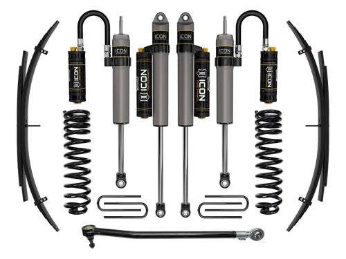 Icon Vehicle Dynamics - ICON Vehicle Dynamics 17-19 FORD F250/F350 2.5" STAGE 4 SUSPENSION SYSTEM W EXPANSION PACK - K62514L