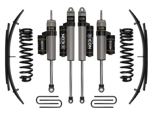 Icon Vehicle Dynamics - ICON Vehicle Dynamics 20-22 FORD F250/F350 2.5" STAGE 2 SUSPENSION SYSTEM W EXPANSION PACK - K62522L