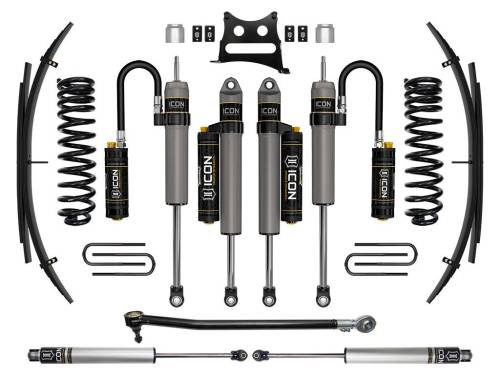 Icon Vehicle Dynamics - ICON Vehicle Dynamics 20-22 FORD F250/F350 2.5" STAGE 5 SUSPENSION SYSTEM W EXPANSION PACK - K62525L