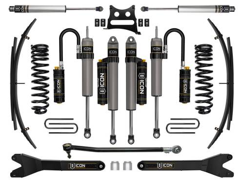 Icon Vehicle Dynamics - ICON Vehicle Dynamics 20-22 FORD F250/F350 2.5" STAGE 6 SUSPENSION SYSTEM W EXPANSION PACK - K62526L