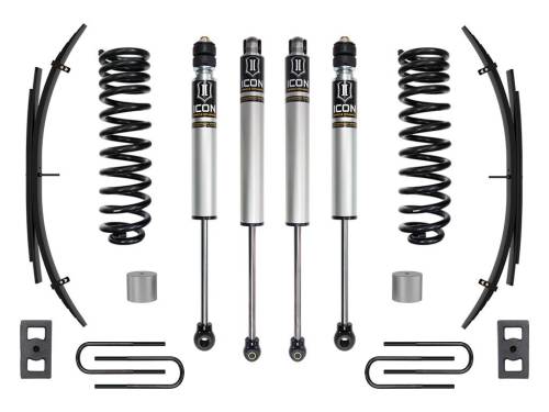 Icon Vehicle Dynamics - ICON Vehicle Dynamics 23 FORD F250/F350 DIESEL 2.5" STAGE 1 SUSPENSION SYSTEM W EXPANSION PACK - K62561L