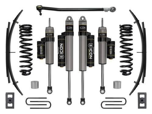 Icon Vehicle Dynamics - ICON Vehicle Dynamics 23 FORD F250/F350 DIESEL 2.5" STAGE 3 SUSPENSION SYSTEM W/ EXPANSION PACK - K62563L