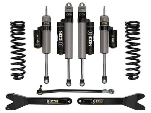 Icon Vehicle Dynamics - ICON Vehicle Dynamics 23 FORD F250/F350 DIESEL 2.5" STAGE 3 SUSPENSION SYSTEM W/ RADIUS ARMS - K62563R