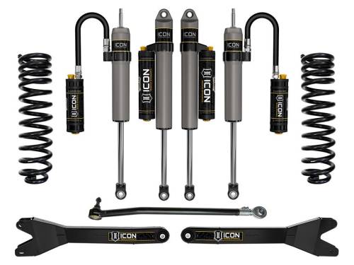 Icon Vehicle Dynamics - ICON Vehicle Dynamics 23 FORD F250/F350 DIESEL 2.5" STAGE 4 SUSPENSION SYSTEM W/ RADIUS ARMS - K62564R