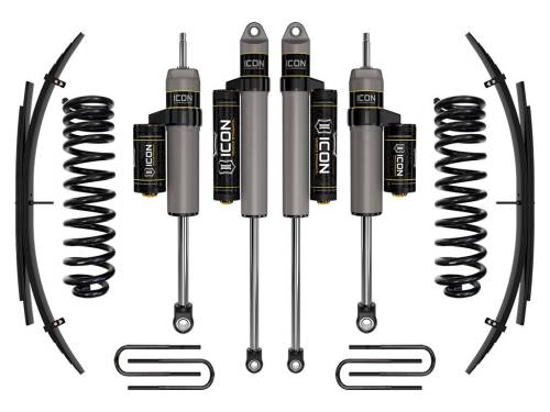 Icon Vehicle Dynamics - ICON Vehicle Dynamics 11-16 FORD F250/F350 2.5" STAGE 3 SUSPENSION SYSTEM W EXPANSION PACK - K62583