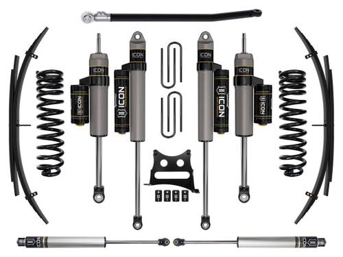 Icon Vehicle Dynamics - ICON Vehicle Dynamics 11-16 FORD F250/F350 2.5" STAGE 4 SUSPENSION SYSTEM W EXPANSION PACK - K62584