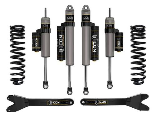 Icon Vehicle Dynamics - ICON Vehicle Dynamics 23 FORD F250/F350 GAS 2.5" STAGE 2 SUSPENSION SYSTEM W/ RADIUS ARMS - K62592R