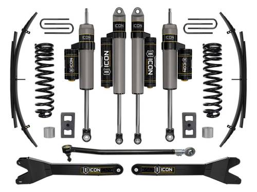 Icon Vehicle Dynamics - ICON Vehicle Dynamics 23 FORD F250/F350 GAS 2.5" STAGE 3 SUSP SYS RADIUS ARMS/EXPANSION PACK - K62593RL