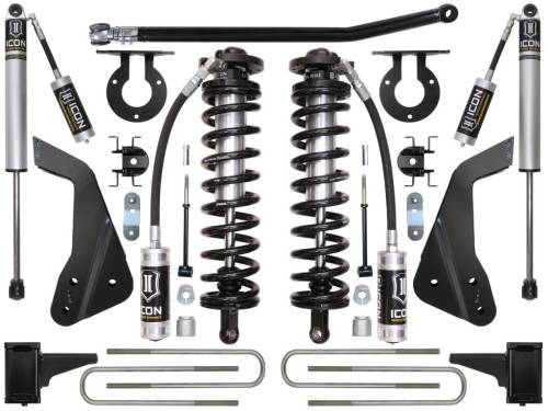 Icon Vehicle Dynamics - ICON Vehicle Dynamics 05-07 FORD F-250/F-350 4-5.5" STAGE 1 COILOVER CONVERSION SYSTEM - K63111