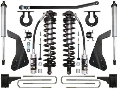 Icon Vehicle Dynamics - ICON Vehicle Dynamics 05-07 FORD F-250/F-350 4-5.5" STAGE 2 COILOVER CONVERSION SYSTEM - K63112