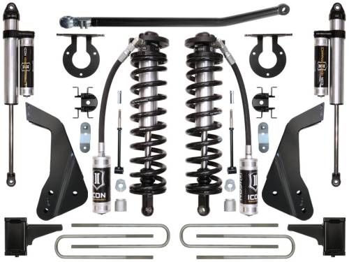 Icon Vehicle Dynamics - ICON Vehicle Dynamics 05-07 FORD F-250/F-350 4-5.5" STAGE 3 COILOVER CONVERSION SYSTEM - K63113