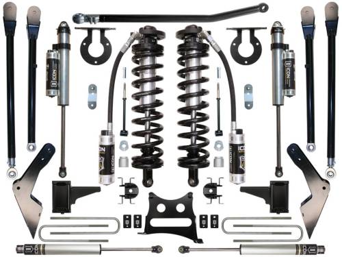 Icon Vehicle Dynamics - ICON Vehicle Dynamics 05-07 FORD F-250/F-350 4-5.5" STAGE 5 COILOVER CONVERSION SYSTEM - K63115