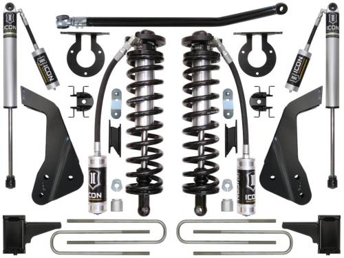 Icon Vehicle Dynamics - ICON Vehicle Dynamics 08-10 FORD F-250/F-350 4-5.5" STAGE 1 COILOVER CONVERSION SYSTEM - K63121