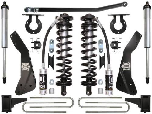 Icon Vehicle Dynamics - ICON Vehicle Dynamics 11-16 FORD F-250/F-350 4-5.5" STAGE 2 COILOVER CONVERSION SYSTEM - K63132