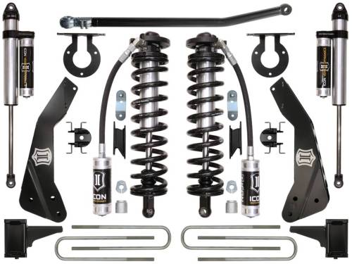 Icon Vehicle Dynamics - ICON Vehicle Dynamics 11-16 FORD F-250/F-350 4-5.5" STAGE 3 COILOVER CONVERSION SYSTEM - K63133