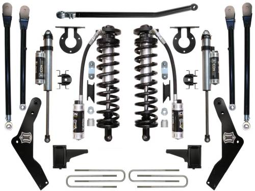 Icon Vehicle Dynamics - ICON Vehicle Dynamics 11-16 FORD F-250/F-350 4-5.5" STAGE 4 COILOVER CONVERSION SYSTEM - K63134