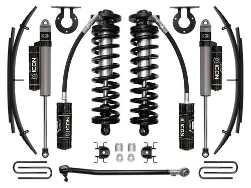 Icon Vehicle Dynamics - ICON Vehicle Dynamics 17-23 FORD F250/F350 2.5-3" STAGE 3 COILOVER CONVERSION SYSTEM W EXPANSION PACK - K63143L