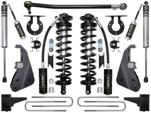 Icon Vehicle Dynamics - ICON Vehicle Dynamics 17-22 FORD F-250/F-350 4-5.5" STAGE 1 COILOVER CONVERSION SYSTEM - K63151