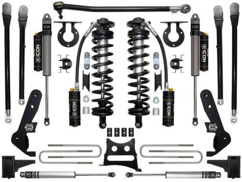 Icon Vehicle Dynamics - ICON Vehicle Dynamics 17-22 FORD F-250/F-350 4-5.5" STAGE 5 COILOVER CONVERSION SYSTEM - K63155