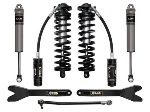 Icon Vehicle Dynamics - ICON Vehicle Dynamics 23 FORD F250/F350 2.5-3" STAGE 2 COILOVER CONVERSION SYSTEM W/ RADIUS ARMS - K63162R