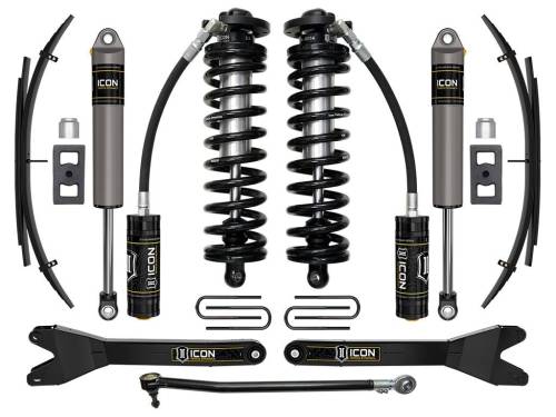 Icon Vehicle Dynamics - ICON Vehicle Dynamics 23 FORD F250/F350 2.5-3" STAGE 2 CO CNV SYSTEM W/ RADIUS ARMS/EXPANSION PACK - K63162RL