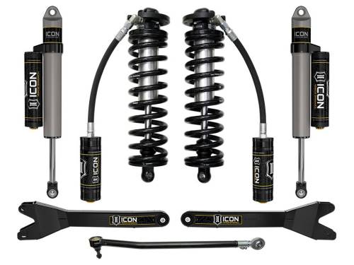 Icon Vehicle Dynamics - ICON Vehicle Dynamics 23 FORD F250/F350 2.5-3" STAGE 3 COILOVER CONVERSION SYSTEM W/ RADIUS ARMS - K63163R