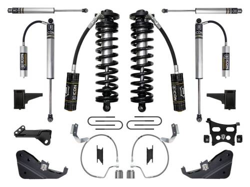 Icon Vehicle Dynamics - ICON Vehicle Dynamics 23 FORD F250/F350 4-5.5" STAGE 2 COILOVER CONVERSION SYSTEM - K63172