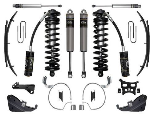 Icon Vehicle Dynamics - ICON Vehicle Dynamics 23 FORD F250/F350 4-5.5" STAGE 3 COILOVER CONVERSION SYS W/ EXPANSION PACKS - K63173L