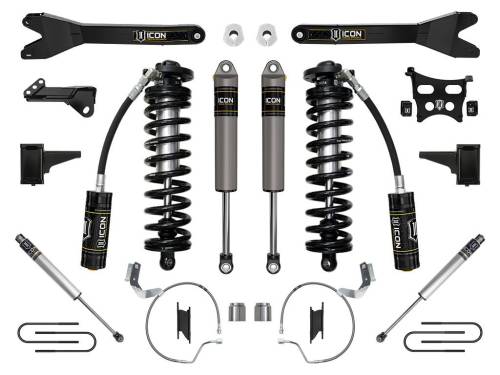 Icon Vehicle Dynamics - ICON Vehicle Dynamics 23 FORD F250/F350 4-5.5" STAGE 3 COILOVER CONVERSION SYSTEM W/ RADIUS ARMS - K63173R