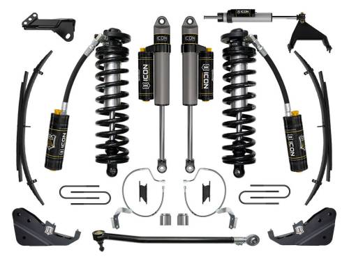 Icon Vehicle Dynamics - ICON Vehicle Dynamics 23 FORD F250/F350 4-5.5" STAGE 5 COILOVER CONVERSION SYS W/ EXPANSION PACKS - K63175L