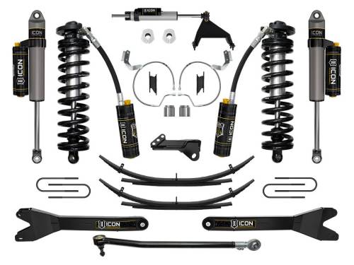 Icon Vehicle Dynamics - ICON Vehicle Dynamics 23 FORD F250/F350 4-5.5" STAGE 5 COILOVER CONV SYS RADIUS ARM/EXPANSION PACKS - K63175RL