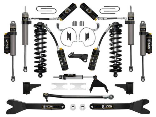 Icon Vehicle Dynamics - ICON Vehicle Dynamics 23 FORD F250/F350 4-5.5" STAGE 7 COILOVER CONVERSION SYSTEM W/ RADIUS ARMS - K63177R