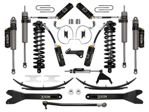 Icon Vehicle Dynamics - ICON Vehicle Dynamics 23 FORD F250/F350 4-5.5" STAGE 7 COILOVER CONV SYS RADIUS ARM/EXPANSION PACKS - K63177RL