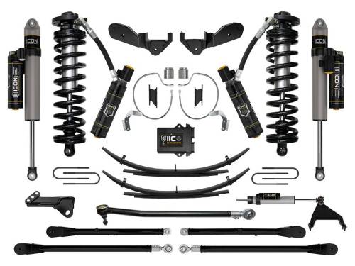 Icon Vehicle Dynamics - ICON Vehicle Dynamics 23 FORD F250/F350 4-5.5" STAGE 8 COILOVER CONVERSION SYS W/ EXPANSION PACKS - K63178L