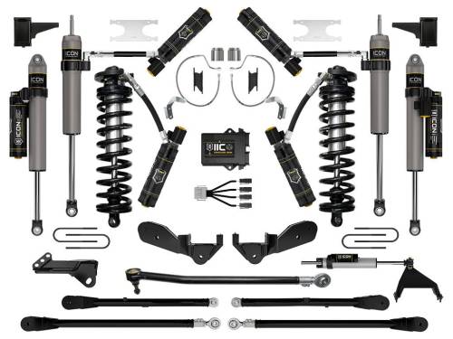 Icon Vehicle Dynamics - ICON Vehicle Dynamics 23 FORD F250/F350 4-5.5" STAGE 9 COILOVER CONVERSION SYSTEM - K63179