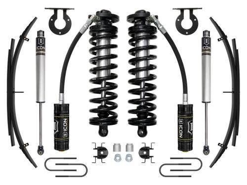 Icon Vehicle Dynamics - ICON Vehicle Dynamics 08-10 FORD F250/F350 2.5-3" STAGE 1 COILOVER CONVERSION SYSTEM W EXPANSION PACK - K63181