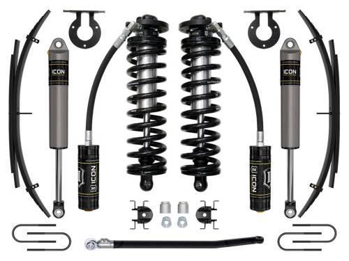 Icon Vehicle Dynamics - ICON Vehicle Dynamics 08-10 FORD F250/F350 2.5-3" STAGE 2 COILOVER CONVERSION SYSTEM W EXPANSION PACK - K63182