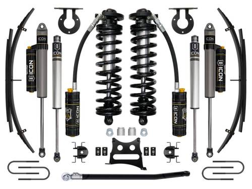 Icon Vehicle Dynamics - ICON Vehicle Dynamics 08-10 FORD F250/F350 2.5-3" STAGE 4 COILOVER CONVERSION SYSTEM W EXPANSION PACK - K63184