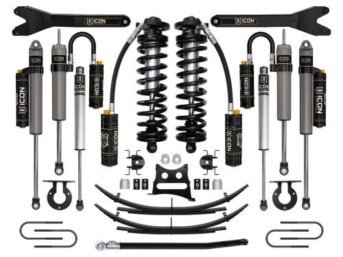 Icon Vehicle Dynamics - ICON Vehicle Dynamics 08-10 FORD F250/F350 2.5-3" STAGE 6 COILOVER CONVERSION SYSTEM W EXPANSION PACK - K63186